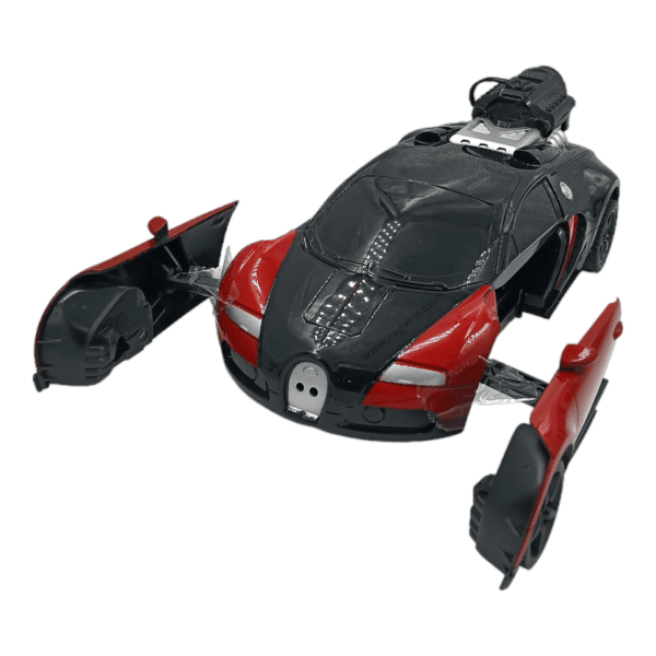 Deformed Chariot Students Gallery Deformed Chariot Light & Music Robot Races Car for Kids | Multi Colour - Image 3