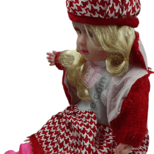 Ragvee Cute Gorgeous Girl Doll Toy with Beautiful Dress and Elegant Eyes-Multicolour