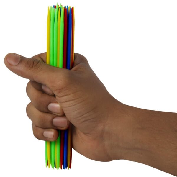 Ragvee Mikado Sticks Game Jumbo for Kids to Develop Concentration Plastic 41 Pick-Up Sticks, Return Gifts for Adults|Fun Family Indoor Board Mind Game/Puzzle for Adults&Kids 3+ Years - Image 3