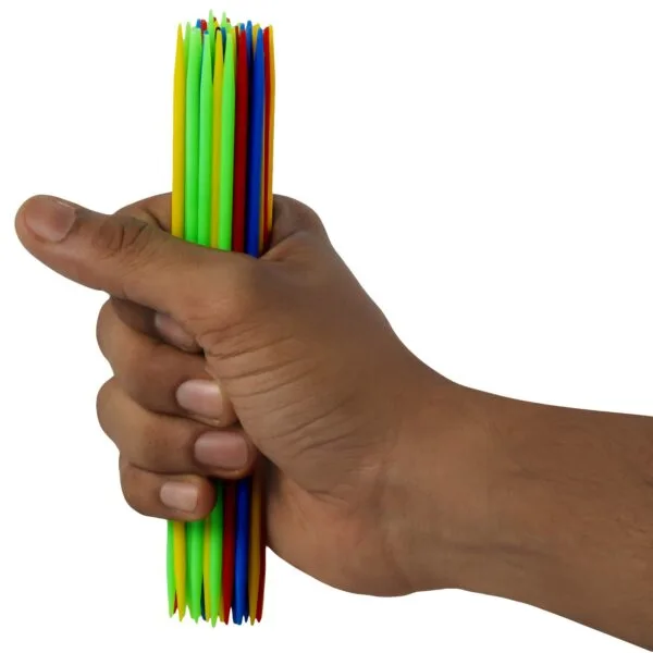 Ragvee Mikado Sticks Game Jumbo for Kids to Develop Concentration Plastic 41 Pick-Up Sticks, Return Gifts for Adults|Fun Family Indoor Board Mind Game/Puzzle for Adults&Kids 3+ Years - Image 3