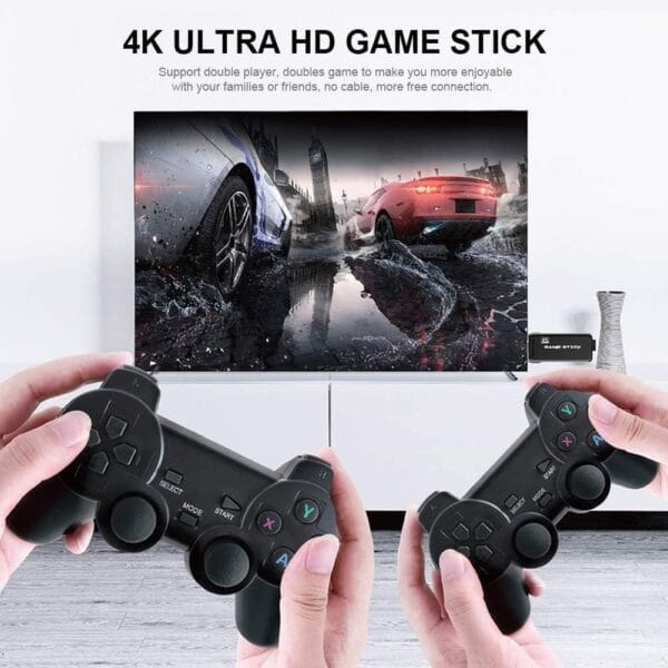Ragvee Mini / TV Video Game Console Stick 2.4g Wireless Gamepad Controller USB Built-in 3000 Classic Games Wireless Console Game Stick Video Game Console 8 Bit Mini Retro Game-2 - Image 5