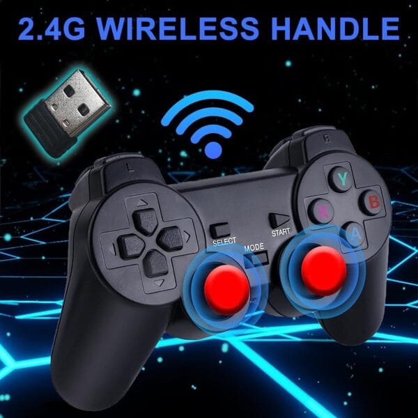 Ragvee Mini / TV Video Game Console Stick 2.4g Wireless Gamepad Controller USB Built-in 3000 Classic Games Wireless Console Game Stick Video Game Console 8 Bit Mini Retro Game-2 - Image 7