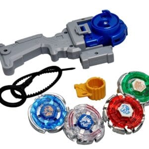 AKTOON TOYS Fusion Spinning Top Combo Pack Toy (4D Round)