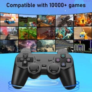 Ragvee Mini / TV Video Game Console Stick 2.4g Wireless Gamepad Controller USB Built-in 3000 Classic Games Wireless Console Game Stick Video Game Console 8 Bit Mini Retro Game-2