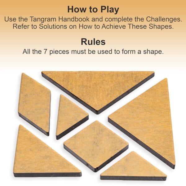 Ragvee Tangram Puzzle 7 Pieces and 786 Patterns Educational Jigsaw Puzzle Game of Shapes for Mind Development of Kids - Image 3