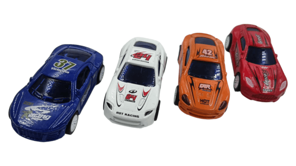 Ragvee Alloy Car Series Sports Die-Cast 4Pcs Metal car. - Image 3