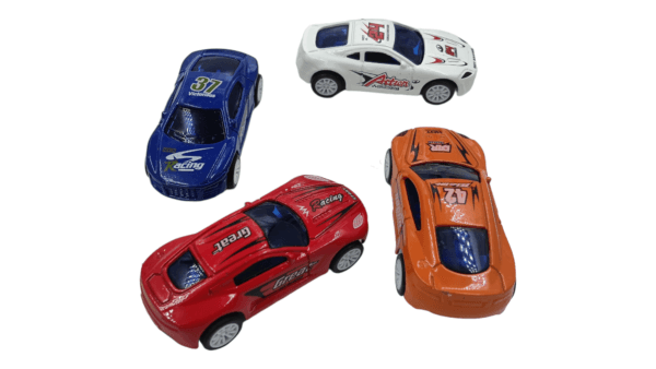 Ragvee Alloy Car Series Sports Die-Cast 4Pcs Metal car. - Image 2