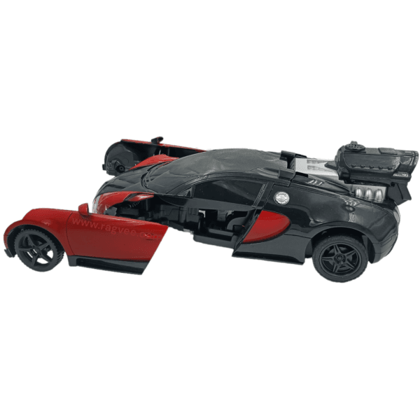 Deformed Chariot Students Gallery Deformed Chariot Light & Music Robot Races Car for Kids | Multi Colour - Image 7