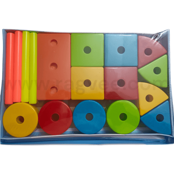 Ragvee Educational Active Block Senior | 3D Geometric Shape Solid Blocks for Making Various Patterns for Kids Learning - Image 14