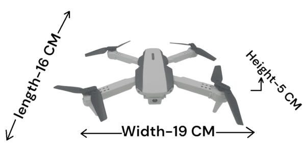 Ragvee-Foldable Toy Drone with HQ WiFi Camera Remote Control for Kids Quadcopter with Gesture Selfie, Flips Bounce Mode, App One Key Headless Mode functionality - Image 9