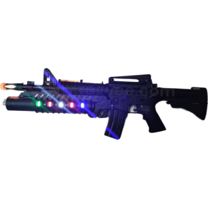 Combat Military Mission Ak 988 Machine Gun Toy with LED Flashing Lights and Sound Effects for Boys Girls Kids Playing Gun Toys