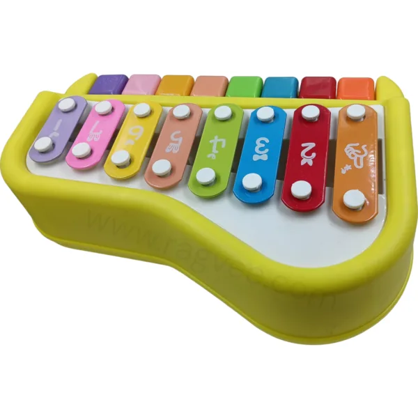 Ragvee 2 in 1 Baby Piano Xylophone Musical Toys for Kids with 8 Keys, Keyboard Xylophone Piano, Preschool Educational Learning Musical Sound Instruments Toys for 1+ Years Old Kids Boys Girls Beginners - Image 5