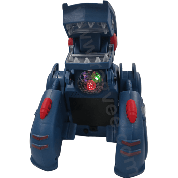 Ragvee Bump And Go Transforming Dinosaur Tank To Robot Toy With 3D Light And Sound, Battery Operated Musical Tank Toy for Kids Toddlers Robot Toy - Image 13