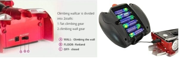Ragvee Plastic Anti Gravity Wall Climbing Remote Control Car For Kids, Assorted - Image 12