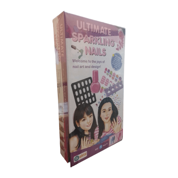 Aktoon Toys Graphitic Ultimate Sparkling Nails, Nail Art and Design Kit for Girls - Image 2