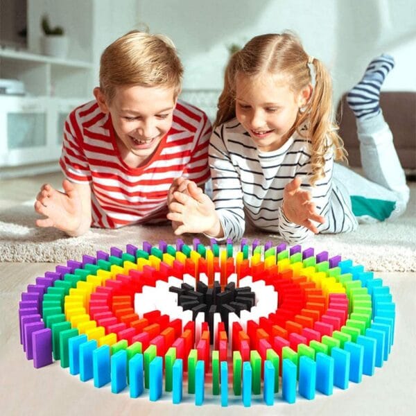 Explore Creativity with 120 Pcs Super Domino Blocks - Image 6