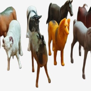 kids animal toys 8 pice  (Multicolor)