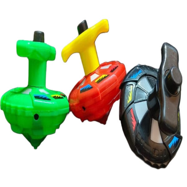 Magic Lattoo with LED Light Music Lattu Toy Lattoo Toy for Kids Spinner  (Multicolor) (Copy) - Image 2
