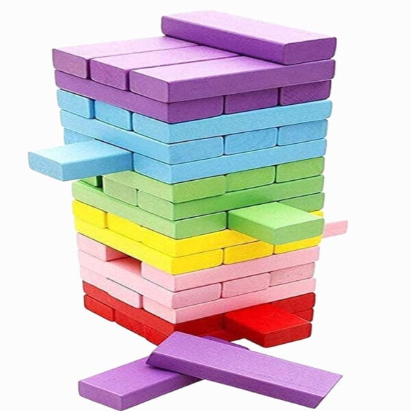 Building Block Tile Game Racing Educational Toy for Kids - Image 3