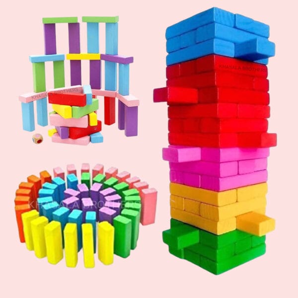 Building Block Tile Game Racing Educational Toy for Kids