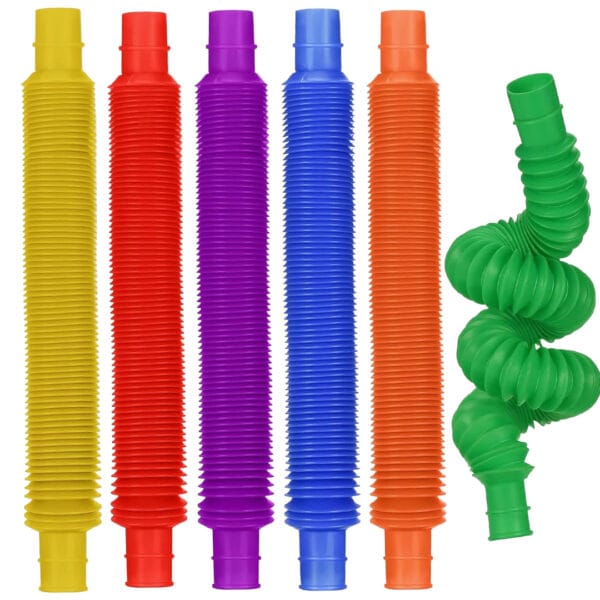Pipe Pop it Fidget Pipe Tube Toy Multicolor Rattle pipe game Rattle  (Multicolor)